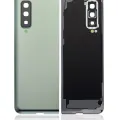 Back Cover Glass With Camera Lens For Samsung Galaxy Fold 4G (F900) (Aftermarket Plus) (Space Silver)