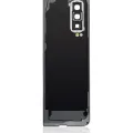 Back Cover Glass With Camera Lens For Samsung Galaxy Fold 4G (F900) (Aftermarket Plus) (Space Silver)