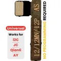 Pre-Programmed Universal Battery Tag-On Flex Cable (Soldering Not Required) For iPhone 12 / 12 Mini / 12 Pro (With I2C, JCID, Qianli)