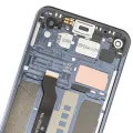 LCD Assembly With Frame For LG Q70 (Refurbished) (Mirror Black)