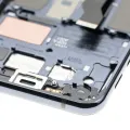 LCD Assembly With Frame For LG Q70 (Refurbished) (Mirror Black)
