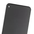 LCD Assembly With Frame For LG Q70 (Refurbished) (Mirror Silver)