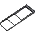 Dual Sim Card Tray For Samsung Galaxy A9 (A920 / 2018) (Caviar Black)