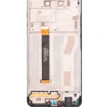 LCD Assembly With Frame For LG K50s (Refurbished) (Black)