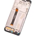 LCD Assembly With Frame For LG K50s (Refurbished) (Black)