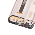 LCD Assembly With Frame For LG K50s (Refurbished) (Black)