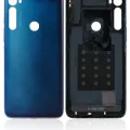 Back cover Glass For Motorola One Fusion Plus (XT2067 / 2020) (Twilight Blue)
