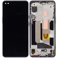 OLED Assembly With Frame For OnePlus Nord (Aftermarket Plus) (Gray Onyx)