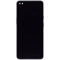 OLED Assembly With Frame For OnePlus Nord (Aftermarket Plus) (Gray Onyx)
