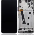 LCD Assembly With Frame For Huawei P Smart Pro (2019) (Refurbished) (Midnight Black)