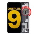 OLED Assembly With Frame For OnePlus 9 (US Version) (Refurbished) (Astral Black)
