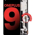 OLED Assembly With Frame For OnePlus 9 (International Version) (Aftermarket Plus) (Winter Mist)
