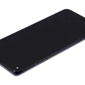 Дисплейний модуль (OLED) з рамкою для OnePlus 9 (US Version) (Aftermarket Plus) (Astral Black)