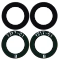 Back Camera Lens (Glass Only) With Adhesive For OnePlus 9R (All Colors) (2 Piece Set)