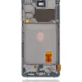 OLED Assembly With Frame For Samsung Galaxy S20 FE 4G / 5G (Aftermarket Plus) (Cloud White)
