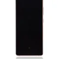OLED Assembly With Frame For Samsung Galaxy S20 FE 4G / 5G (Aftermarket Plus) (Cloud Orange)