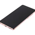 OLED Assembly With Frame For Samsung Galaxy S20 FE 4G / 5G (Aftermarket Plus) (Cloud Orange)