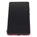 OLED Assembly With Frame For Samsung Galaxy S20 FE 4G / 5G (Aftermarket Plus) (Cloud Red)
