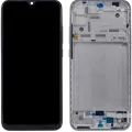 OLED Assembly With Frame For Xiaomi Mi A3 (Refurbished) (Silver)