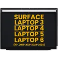 LCD Assembly With Digitizer For Microsoft Surface Laptop 3 15" (1872 / 1873) / Laptop 4 15" (1952 / 1953 / 1978 / 1979) / Laptop 5 15"/ Laptop 6 15"(Refurbished)