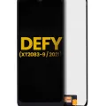 LCD Assembly Without Frame For Motorola Defy (XT2083-9 / 2021) (Refurbished) (All Colors)