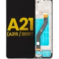 LCD Assembly With Frame For Samsung Galaxy A21 (A215 / 2020) (All Colors) (Refurbished)
