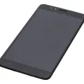 LCD Assembly With Frame For T-Mobile Revvl Plus (C3701A) (Refurbished) (Black)