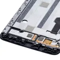 LCD Assembly With Frame For T-Mobile Revvl Plus (C3701A) (Refurbished) (Black)