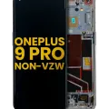 OLED Assembly With Frame For OnePlus 9 Pro (Non-Verizon 5G UW Frame) (Refurbished) (Morning Mist)