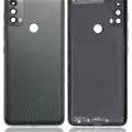Back cover Glass For Motorola Moto E40 (XT2159 / 2021) (Carbon Gray)