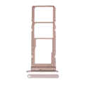 Dual Sim Card Tray For Motorola Moto E40 (XT2159 / 2021) (Pink Clay)