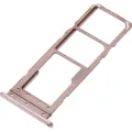 Dual Sim Card Tray For Motorola Moto E40 (XT2159 / 2021) (Pink Clay)