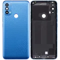 Back cover Glass For Motorola Moto E30 (XT2158-6 / 2021) (Digital Blue)