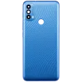 Back cover Glass For Motorola Moto E30 (XT2158-6 / 2021) (Digital Blue)