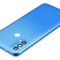 Back cover Glass For Motorola Moto E30 (XT2158-6 / 2021) (Digital Blue)
