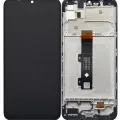 LCD Assembly With Frame For Motorola Moto E20 (XT2155 / 2021) (Refurbished) (Black)