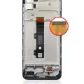 LCD Assembly With Frame For Motorola Moto E20 (XT2155 / 2021) (Refurbished) (Black)