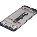 LCD Assembly With Frame For Motorola Moto E20 (XT2155 / 2021) (Refurbished) (Black)