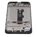 LCD Assembly With Frame For Motorola Moto E20 (XT2155 / 2021) (Refurbished) (Black)