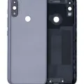 Back cover Glass For Motorola Moto E20 (XT2155 / 2021) (Gray)
