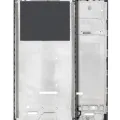 LCD-Frame For Motorola Moto E20 (XT2155 / 2021) (Black)