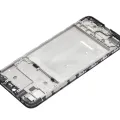 LCD-Frame For Motorola Moto E20 (XT2155 / 2021) (Black)