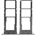 Dual Sim Card Tray For Motorola Moto E20 (XT2155 / 2021) (Gray)