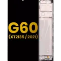 LCD Assembly With Frame For Motorola Moto G60 (XT2135 / 2021) (Refurbished) (Black)