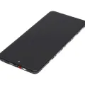 LCD Assembly With Frame For Motorola Moto G60 (XT2135 / 2021) (Refurbished) (Black)
