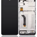LCD Assembly With Frame For Motorola Moto G60S (XT2133 / 2021) (Refurbished) (All Colors)