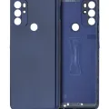 Back cover Glass For Motorola Moto G60S (XT2133 / 2021) (Blue)