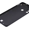 Back cover Glass For Motorola Moto G60 (XT2135 / 2021) (Black)