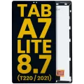 Дисплейний модуль для Samsung Galaxy Tab A7 Lite 8.7" (T220) (2021) (WiFi версія) без рамки (Refurbished) (чорний)