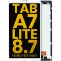 LCD Assembly Without Frame For Samsung Galaxy Tab A7 Lite 8.7" (T225 / T227) (2021) (Cellular Version) (Refurbished) (White)